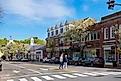 People walking on the historic district in Lexington, Massachusetts, via Wangkun Jia / Shutterstock.com