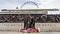The Battle of Britain Memorial in London.