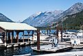Boat landing for passenger ferry in Stehekin, Washington. Image credit Amehime via Shutterstock