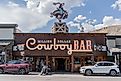 The Million Dollar Cowboy Bar in Jackson, Wyoming. (Editorial credit: Amy Lutz / Shutterstock.com)