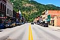 Wallace, ID: The city of Wallace in the Silver Valley mining district of Idaho, via csfotoimages on iStock.com