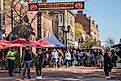 The Haunted Happenings Marketplace in Salem, Massachusetts. Heidi Besen / Shutterstock.com