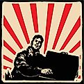 Old communism poster