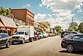 Downtown Blue Ridge, Georgia. Image credit: Lee Coursey via Flickr.com.