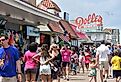 Boardwalk in Rehoboth Beach, Delaware. Image credit Ritu Manoj Jethani via Shutterstock