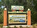 Welcome to Steinhatchee sign. Image credit Jason Phillips.