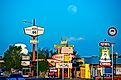 The Blue Swallow and other views of historic route 66 in New Mexico