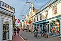 Commercial Street in Provincetown, Massachusetts. Image credit: Rolf_52 / Shutterstock.com.