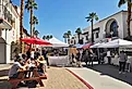 Farmer's market in La Quinta, California.