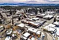Little mountain town of McCall Idaho in winter. Image credit Charles Knowles via Shutterstock