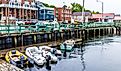 Marina Harbor in Castine, Maine. Image credit Kristi Blokhin via Shutterstock