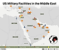 a map of US military bases in the middle east