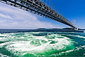 Naruto Whirlpool in the Naruto Strait, Japan.