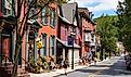 The historic town of Jim Thorpe. Editorial credit: EQRoy / Shutterstock.com