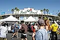  A view of a people walking around the Rose Bowl Flea Market. Editorial credit: The Image Party / Shutterstock.com