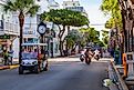 Main Street in Key West, Florida.