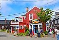 Historic Gallery on Bearskin Neck in downtown Rockport, Massachusetts. Image credit: Wangkun Jia / Shutterstock.com.