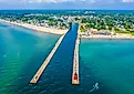 South Haven Lighthouse, Lake Michigan, South Haven, Michigan