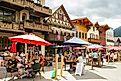 people having a good time in Leavenworth, Washington via Bjorn Baksatd / iStock.com