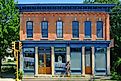 The Biederstaedt-Breitenbach Grocery at 851-853 Williamson Street in Madison, Wisconsin. By James Steakley - Own work, CC BY-SA 3.0.