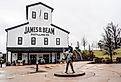 James B. Beam Bourbon Distillery in Clermont, Kentucky. Image credit Little Vignettes Photo via Shutterstock