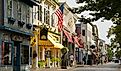 The historic seaside city of Newport, Rhode Island. Editorial credit: George Wirt / Shutterstock.com