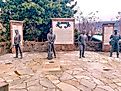 Alabama band statues in downtown Fort Payne, Alabama. Image credit: VioletSkyAdventures / Shutterstock.com.