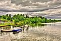 River Bann from Coleraine. Image credit Leonid Andronov via Shutterstock.