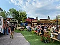 The family-friendly festivities at Whitefish's outdoor venue, Thirty Eight. Photo: Andrew Douglas