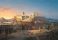 The Acropolis imagined in an 1846 painting by Leo von Klenze.