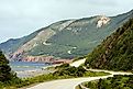 Cabot Trail in Cape Breton Highlands National Park, Nova Scotia