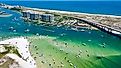 Perdido Pass in Orange Beach, Alabama.