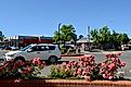 Yass, New South Wales. A view of Comur Street in the town of Yass, NSW.