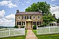 A historic house at Sky Meadows State Park, near Paris, Virginia.