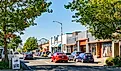 Downtown Astoria, Oregon. Image credit Enrico Powell via Shutterstock