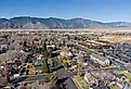 Aerial view of Minden and Gardnerville, Nevada. Editorial credit: Gchapel / Shutterstock.com