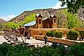 The grounds of El Santuario de Chimayo in New Mexico. Image credit: Gimas / Shutterstock.com.