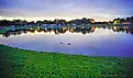 Night at the lake, Zephyrhills, Florida.