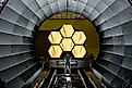 James Webb Primary Mirror (NASA/MSFC/David Higginbotham, Public domain, via Wikimedia Commons)