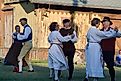 Couples dancing at the Midsummer's Festival in Lindsborg, Kansas. Image by Mike Rodriquez via Flickr.com.