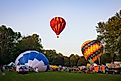 The annual Spiedie Fest and Balloon Rally Expo in Binghamton, New York. Editorial credit: JWCohen / Shutterstock.com