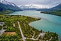 Shoreline of Lake Kenai in Alaska. Via Shutterstock / Jacob Boomsma