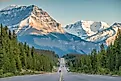 The Rocky Mountains in Jasper National Park, Alberta