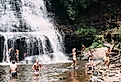 Swallow Falls State Park, Maryland. Image credit Veronica Varos via Shutterstock