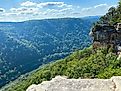 A stunning view at New River Gorge National Park.