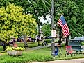 A beautiful park in Paola, Kansas. Editorial credit: Matt Fowler KC / Shutterstock.com.