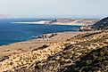 Landscape view of Santa Rosa Island during the day in Channel Islands National Park, California