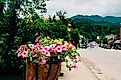 The pretty town of Bryson City, North Carolina.