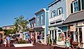 Washington Street Mall in Cape May, New Jersey. Image credit JWCohen via Shutterstock