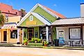 Street view of the Dixie Theater in Apalachicola, Florida. (Credit: csfotoimages / iStock.com)